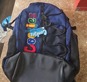 Cookies Blue and Black Men's Smell Proof Backpack